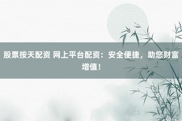 股票按天配资 网上平台配资：安全便捷，助您财富增值！